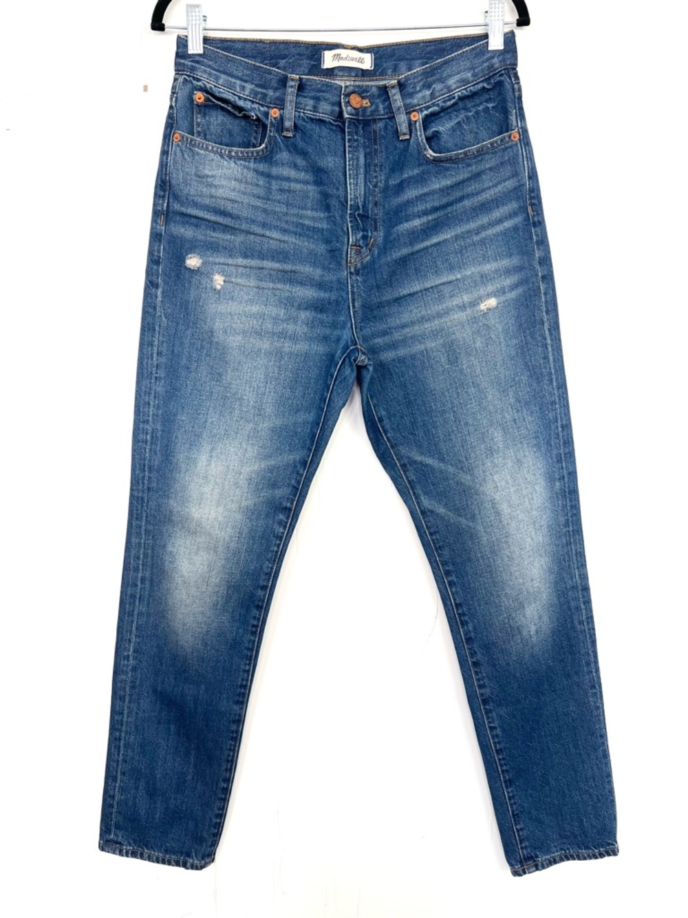 Madewell The Perfect Vintage Jeans Size 28 / 6 Distressed Premium 100% Cotton‎